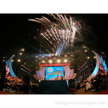 P10mm Waterproof High Brightness Outdoor Rental Full Color LED Sign